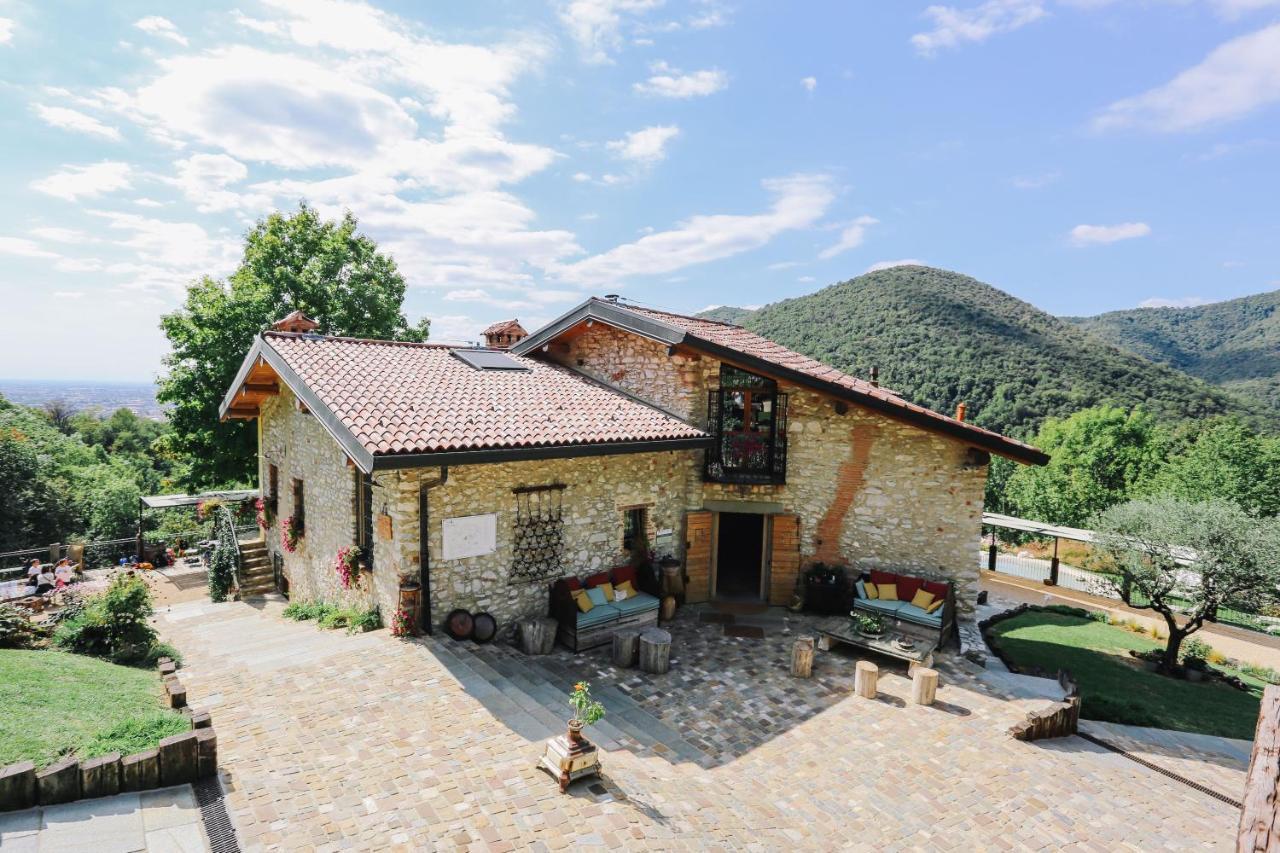 הוילה Alzano Lombardo Agriturismo Ca' Fenile מראה חיצוני תמונה